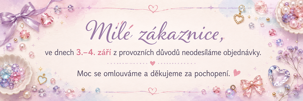Korálky Swarovski, komponenty Swarovski a další